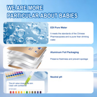 Lingettes humides non tissées extra douces emballées individuellement, paquet unique, logo OEM personnalisé, lingettes nettoyantes jetables portables, minimalistes