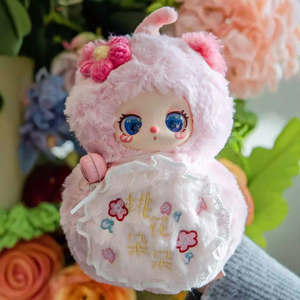 Ornamento decorazione da tavolo peluche alla moda figura regalo <span class=keywords><strong>Lila</strong></span> piccola zucca Fulu Qimeng scatola cieca di peluche - Product Image 4