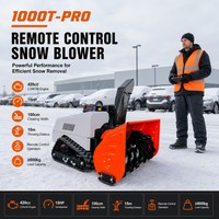 Souffleuse à neige automotrice VOL-1000T-Pro pour une largeur de déneigement de 100 cm, idéale pour les aéroports, les places publiques, les zones logistiques et les travaux routiers municipaux