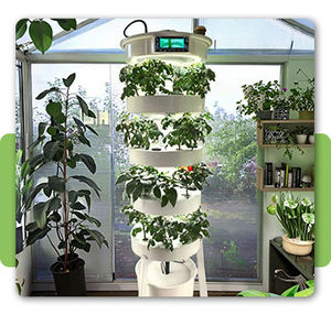 Smart Home Farming Vertical Intérieur Système Hydroponique Automatique LED Grow Light Pompe à Eau Petit pour Usage Domestique Jardin <span class=keywords><strong>Construction</strong></span> - Product Image 2