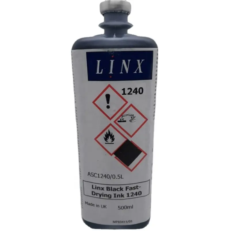 LINX SPFAC1240 블랙 고속 건조 잉크 1240 500ML