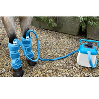 Système de thérapie par compression froide électrique portable CRYOPUSH pour animaux, vétérinaire, équin, prévention des douleurs post-entraînement chez les chevaux