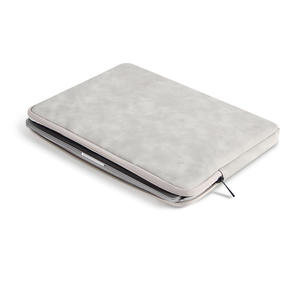 Funda para Portátil de PU Gris Claro para MacBook y Huawei |   Fabricación Personalizada OEM/ODM para Marcas de Tecnología y Estilo de Vida - Product Image 1