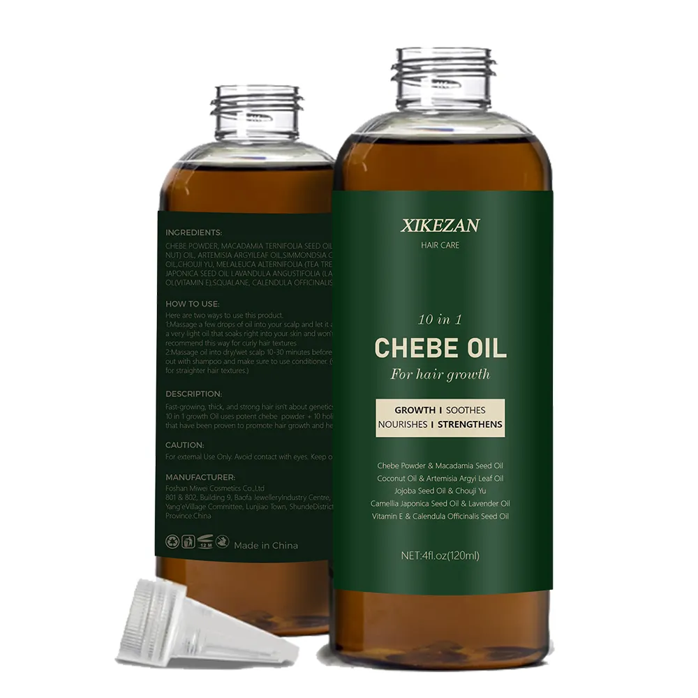 Private Label 100% prodotti naturali per la cura dei capelli africano Chebe olio Anti perdita di capelli polvere Chebe olio per la crescita dei capelli