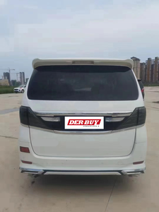 Version HK avec kit de carrosserie à réflecteur vertical adapté pour 08-18 To yo ta <span class=keywords><strong>Alphard</strong></span> modification SC pare-chocs avant <span class=keywords><strong>Modellista</strong></span> mis à jour - Product Image 5