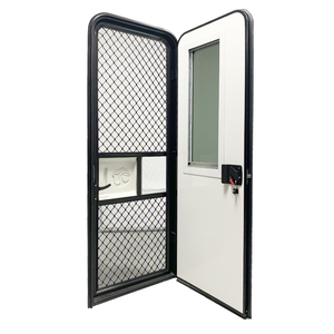 Porte de caravane moderne en alliage d'aluminium blanc XUHE 1800x620mm pour camping-car, remorque - Qualité E-Mark - Product Image 6