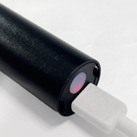 Linterna UV de Luz Blanca y Púrpura Recargable, Mini Linterna Portátil para Identificación, Detección de Mascotas, Pruebas Prácticas, Linterna Púrpura