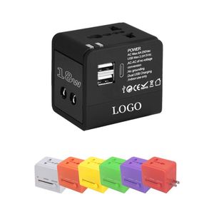 2025 Universal Charger Adapter Custom Multi Port National Socket <b>Plug</b> Type <b>C</b> Europe Travel Adapter for Holiday - Product Image 4