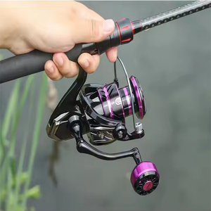 Moulinet de pêche entièrement en métal série <span class=keywords><strong>HP</strong></span> moulinet spinning avec système d'engrenage de précision rapport haute vitesse anti-dérapant équipement de pêche durable - Product Image 5