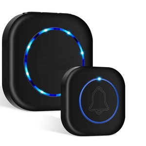 <span class=keywords><strong>Campanello</strong></span> <span class=keywords><strong>Wireless</strong></span> con Spina US EU UK, Trasmettitore Impermeabile a <span class=keywords><strong>Batteria</strong></span>, Lunga Portata, 32 Melodie, per Sicurezza Domestica - Product Image 2
