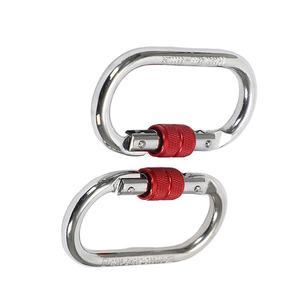 Mousqueton pivotant <span class=keywords><strong>en</strong></span> acier allié avec mousqueton verrouillable pour l'extérieur, le camping, l'escalade et l'industrie lourde. - Product Image 4