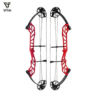 Arc à poulies de 36 pouces, réglable de 19 à 60 lbs, pour débutants, idéal pour l'entraînement en club d'archerie, modèle FH-FJ-002, force de tir réglable de 19 à 60 LBS - Product Image 6