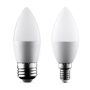 Bombilla LED tipo vela E14 con base de tornillo, luz blanca cálida de 3000K, para decoración de jardín exterior con energía solar - Product Image 3