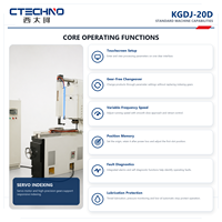 Máquina Perforadora de Ranuras para Motores CNC de Alta Velocidad CTECHNO para Procesamiento de Laminaciones de Estator y Rotor con Indexado de Precisión