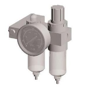 Grupo de Filtro Reductor y Lubricador para Tornillo de Banco Hidráulico Modular con Ancho de Mordaza de 150, 175 y 200 mm - Product Image 1