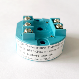 حار ونزهو الصانع RTD pt100 درجة الحرارة محول <span class=keywords><strong>SBWZ</strong></span> 4-20ma الارسال درجة الحرارة pt100 درجة الحرارة محول - Product Image 1