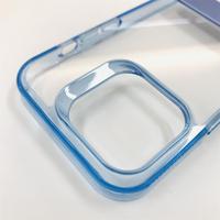 Béquille coque de téléphone transparente avec support de support pour iPhone 14 Pro Max 13 12 11 15 16 Plus Transparent TPU PC couverture rigide accessoires