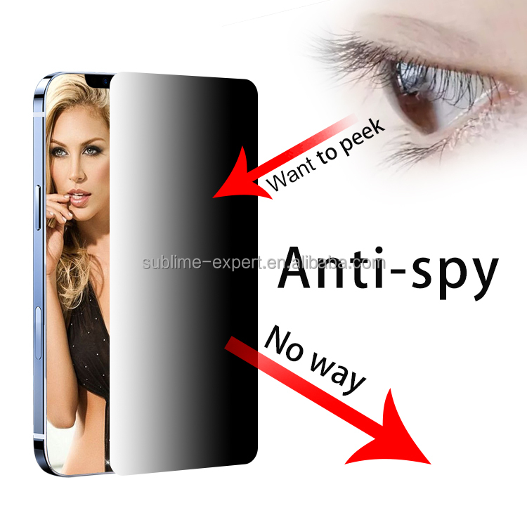 Не пузырьковая устойчивая к царапинам пленка антишпионская конфиденциальность на заказ 30/45 градусов невидимая 180*120 мм Универсальная пленка для режущей машины