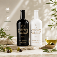 Bouteille en verre pour huile d'olive et vinaigre 750 ml – Personnalisation OEM/ODM, Vente en gros