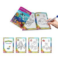 Libros de Colorear Personalizados Ecológicos de Papel de Arte con Impresión de Animales Marinos, Dinosaurios, Planetas y Espacio para Niños con Impresión Offset