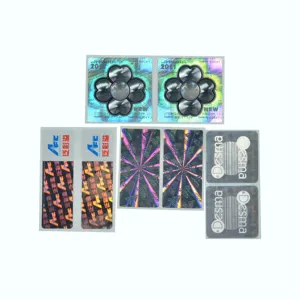 Special Offer Anti Counterfeiting 3D Holographic Label Roll Sticker Sheets Kiss Cut Hologram security Warranty Sticker