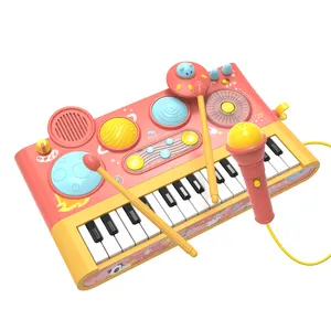 CINCO ESTRELAS Crianças Aprendendo Música Brinquedo Elétrico Piano Musical Educacional Brinquedo De Plástico para Criança Conte Histórias e Estrela Eletrônica