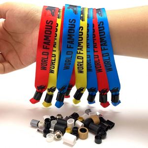 Pulsera Personalizada, Brazalete Personalizable para Conciertos y Festivales, Pulseras de Tela Coloridas para Sublimación - Product Image 1