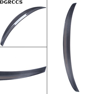 For A5 S5 RS5 B9 Coupe 2Door Style Carbon Fiber Rear Spoiler Trunk Wing 2016-2023 Carbon Fiber - Product Image 2