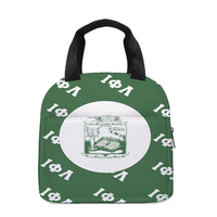 Sac à déjeuner Iota Phi Lambda, nouveau sac isotherme personnalisé en gros pour sororité, sac à déjeuner portable pour le camping en plein air et les voyages