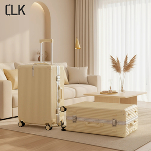 Trolley retrattile Unisex Abs Set <span class=keywords><strong>valigie</strong></span> da donna a 4 ruote con blocco TSA confezione della borsa del produttore - Product Image 1