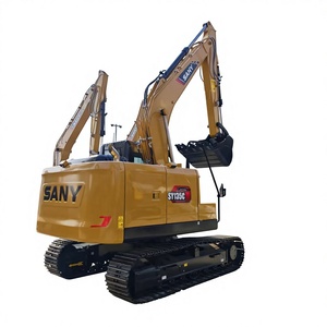 ผลิตในจีน รถขุด Sany SY135C 85C น้ำหนัก 13.5 ตัน มาตรฐาน CE/EPA อุปกรณ์ก่อสร้าง ประหยัดน้ำมัน ขาย - Product Image 1