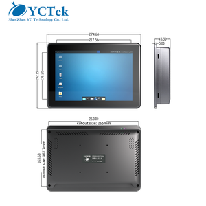 PC industriel tout-en-un à écran tactile capacitif Rockchip RK3576/3568 de 10,1/7 pouces, compatible Ubuntu 22.04, 18.04/Android 15, 14/Linux/QT - Product Image 5