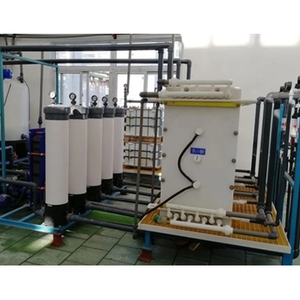 Equipo de electrodesionización de sistema EDI de 40 GPM montado en patín de membrana BMED de alta calidad para recuperación de solventes orgánicos - Product Image 1