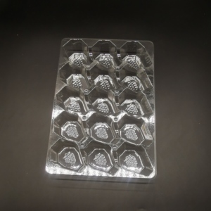 Customizable Transparent Rectangular Plastic Stackable Strawberry Container