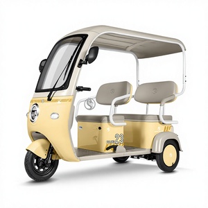 600W 48V Two-row Open Body <strong>Tuk</strong>-<strong>tuk</strong> Electric Tricycle Passenger Family Vehicle 300kg Load Lead-acid/Lithium <strong>Battery</strong> 25km/h - Product Image 3