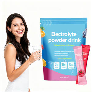 Supplément en poudre d'électrolyte personnalisable vente en gros sain meilleure boisson énergétique en poudre - Product Image 1