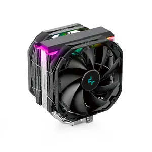 DeepCool AS500 Plus 5 Heatpipe RGB CPU radiateur costume pour Intel AMD Air Cooler 14cm ventilateurs refroidissement haute Performance CPU Cooler