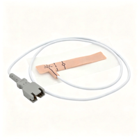 Capteur de SpO2 jetable VMANX pour nouveau-nés et adultes, connecteur 9 broches, sonde de saturation en oxygène adhésive non tissée pour doigt, moniteur patient