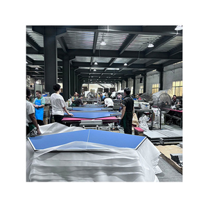 จัดส่งรวดเร็วโต๊ะปิงปองในร่มมาใหม่ล่าสุดโต๊ะเหล็กไทเทเนียมโต๊ะปิงปองหกเหลี่ยม - Product Image 1