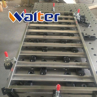 Pièces de table de soudage en fonte d'acier de Chine, table de soudage 3D avec accessoires de fixation et pinces