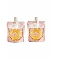 Machine de remplissage automatique à double tête pour sachets souples de liquides et pâtes, pour gel nutritionnel pour animaux de compagnie, huiles essentielles aromatiques et recharges en sachet