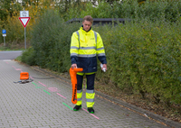 Détecteur de câbles et de canalisations souterraines portable SEWERIN UT9100 pour le tracé de l'itinéraire des pipelines