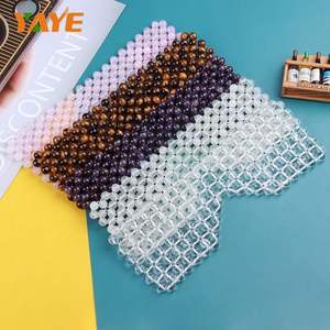 Facial SPA Gemstone Eye Mask Cooling Rose Quartz Amethyst <span class=keywords><strong>Gel</strong></span> Patch para ojeras Máscara de párpado redondo reutilizable - Product Image 2