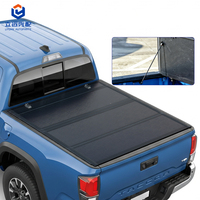 Couverture de benne rigide pliable en quatre parties à profil bas en alliage, très vendue, pour Toyota Tacoma 2016-2023, accessoires pour pick-up de 5 pieds