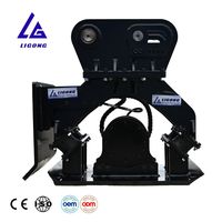 Compacteur hydraulique pour excavatrice de 5 à 10 tonnes, remblai de fosses, large gamme de types de sols