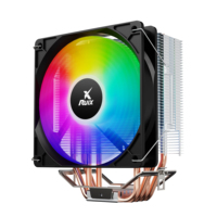 Ruix X4000 SE boîtier d'ordinateur radiateur CPU haute qualité lumière rvb PC refroidisseur d'air 4 caloducs Installation rapide et facile pour une chaleur rapide