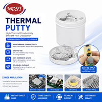 Pâte thermique conductrice en silicone blanche NDST 2W/m.K, mastic thermique, adhésif flexible, silicone liquide, scellant, refroidissement électronique