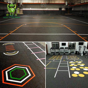 Revêtement de sol en caoutchouc de haute qualité le plus populaire pour les salles de <span class=keywords><strong>crossfit</strong></span>, revêtement de sol pour salle de <span class=keywords><strong>crossfit</strong></span> à bon prix - Product Image 2