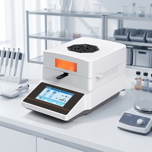 Laboratory Equipment 50g/100g/120g/ Touch Screen Lab Grain Digital Moisture Moisture Analyzer - Product Image 3