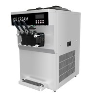 Machine à glace molle automatique avec compresseur, nouveau modèle de bureau